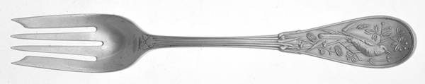 Japanese (Sterling, 1871, No Monograms) Individual Salad Fork