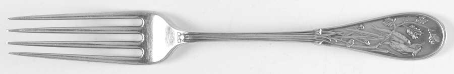 Japanese (Sterling, 1871, No Monograms) Solid Youth Tea Fork