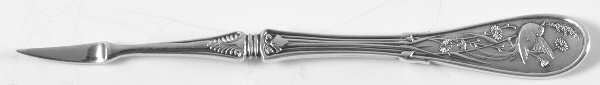 Japanese (Sterling, 1871, No Monograms) Solid Nut Pick