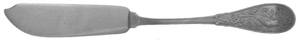 Japanese (Sterling, 1871, No Monograms) Flat Handle Master Butter Knife