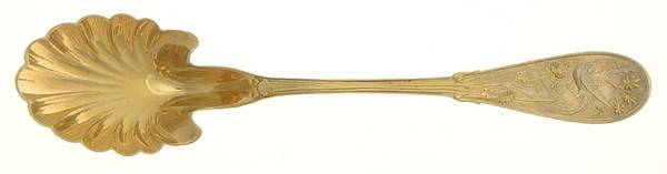 Japanese (Sterling, 1871, No Monograms) Ice Cream Spoon Individual