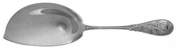 Japanese (Sterling, 1871, No Monograms) Small Solid Ice Cream Server