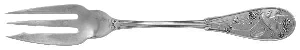 Japanese (Sterling, 1871, No Monograms) Individual Pie Fork