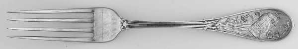 Japanese (Sterling, 1871, No Monograms) Fork