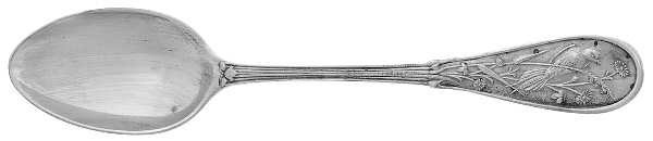 Japanese (Sterling, 1871, No Monograms) Five O'Clock Teaspoon