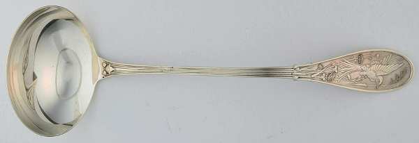 Japanese (Sterling, 1871, No Monograms) Solid Soup Ladle