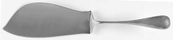 King William-Antique (Sterling, 1870) Large Solid Fish Serving Knife