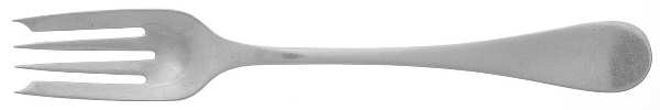 King William-Antique (Sterling, 1870) Individual Salad Fork