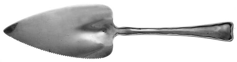 Lap-Over-Edge (Sterling, 1880) Solid Pastry Server