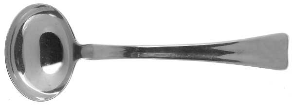 Lap-Over-Edge (Sterling, 1880) Solid Gravy Ladle