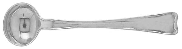 Lap-Over-Edge (Sterling, 1880) Master Salt Spoon