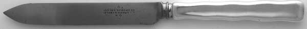 Lap-Over-Edge (Sterling, 1880) Small Steak Carving Knife with Stainless Blade