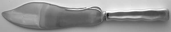 Lap-Over-Edge (Sterling, 1880) Large Hollow Handle Ice Cream Slicer Sterling Bld