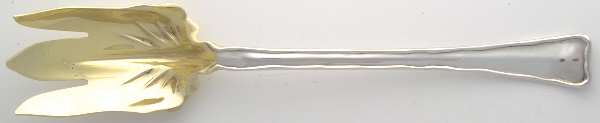 Lap-Over-Edge (Sterling, 1880) Oversize Solid Salad Servng Fork