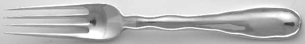 Lap-Over-Edge (Sterling, 1880) Large Dinner Fork