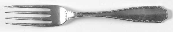 Marquise (Sterling, 1902, No Monograms) Solid Youth Tea Fork