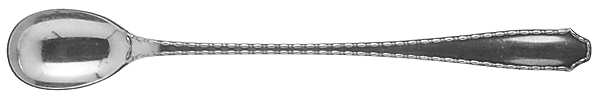 Marquise (Sterling, 1902, No Monograms) Iced Tea Spoon