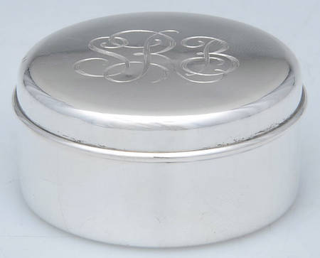 Sterling Hollowware 2" Pill Box