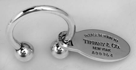 Sterling Hollowware Key Ring (Factory Made)