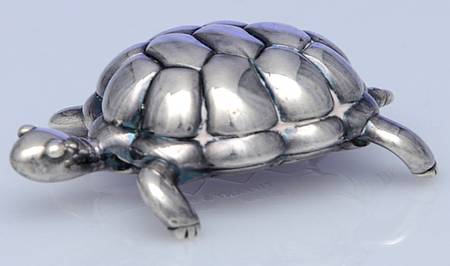 Sterling Hollowware Figurine Paperweight