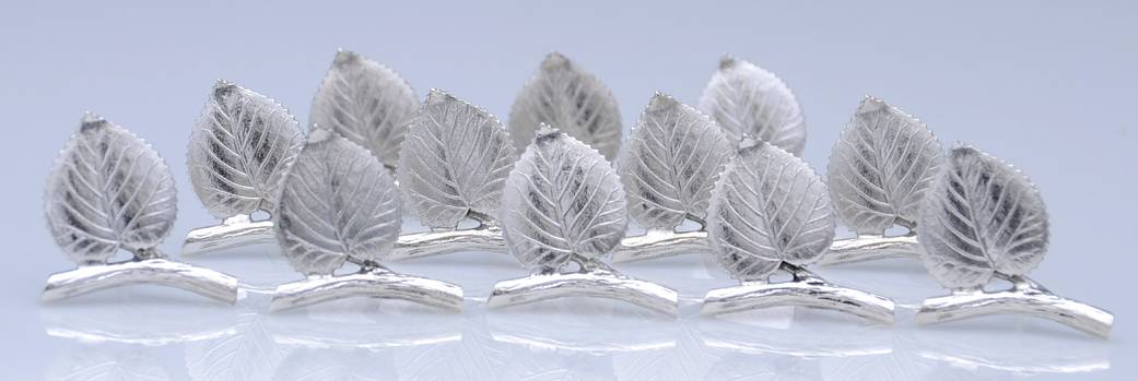 Sterling Hollowware (Set of 12) Place Card Holder