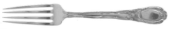 Old French (Silverplate, 1889, No Monos) Fork