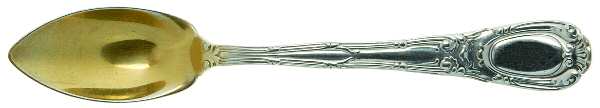 Old French (Silverplate, 1889, No Monos) Fruit/Orange Spoon