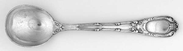 Old French (Silverplate, 1889, No Monos) Round Bowl Soup Spoon (Gumbo)