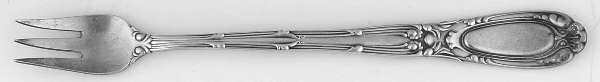Old French (Silverplate, 1889, No Monos) Cocktail/Seafood Fork