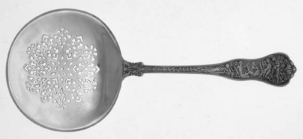 Olympian (Sterling, 1878, No Monograms) Tomato Server, Solid Piece