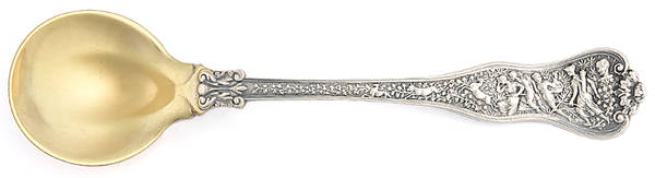 Olympian (Sterling, 1878, No Monograms) Old Style Ice Cream Spoon