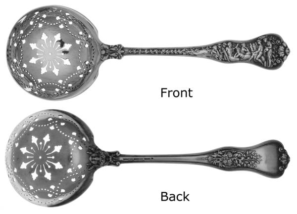 Olympian (Sterling, 1878, No Monograms) Large Sugar Sifter