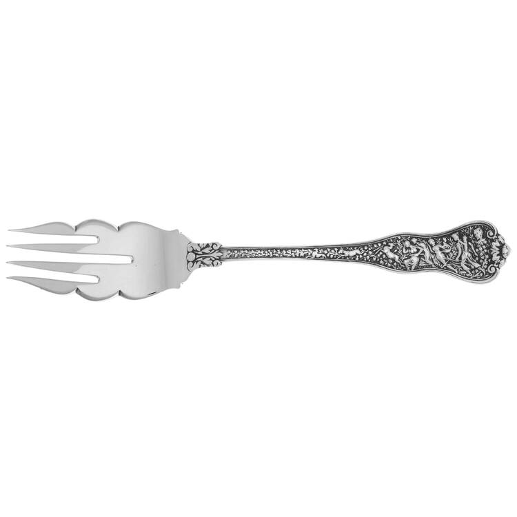 Olympian (Sterling, 1878, No Monograms) Pastry Fork Variant