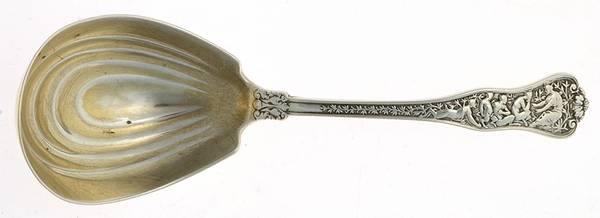 Olympian (Sterling, 1878, No Monograms) Tea Caddy Spoon