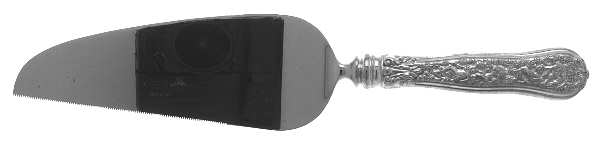 Olympian (Sterling, 1878, No Monograms) Pie & Cake Server with Stainless Blade