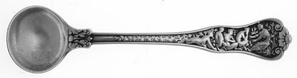 Olympian (Sterling, 1878, No Monograms) Master Salt Spoon