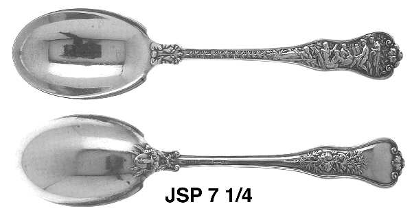 Olympian (Sterling, 1878, No Monograms) Large Jelly Spoon