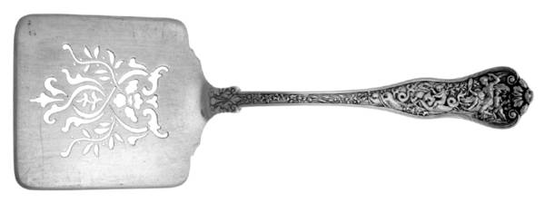 Olympian (Sterling, 1878, No Monograms) Solid Pierced Waffle Server