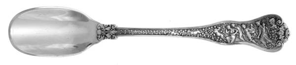 Olympian (Sterling, 1878, No Monograms) Solid Cheese Scoop