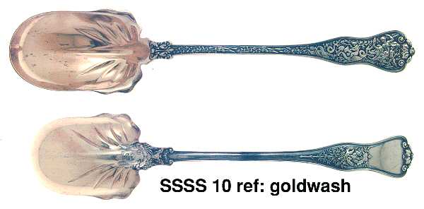 Olympian (Sterling, 1878, No Monograms) Solid Salad Serving Spoon