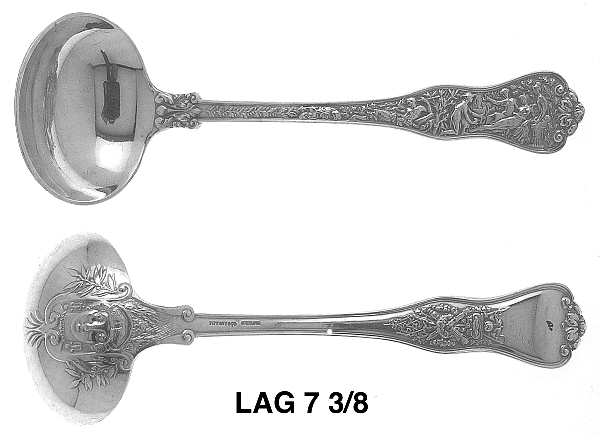 Olympian (Sterling, 1878, No Monograms) Solid Gravy Ladle