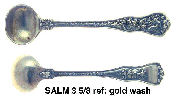 Olympian (Sterling, 1878, No Monograms) Master Salt Spoon
