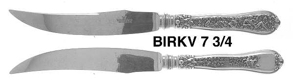 Olympian (Sterling, 1878, No Monograms) Individual Bird Knife with Silverplate Blade