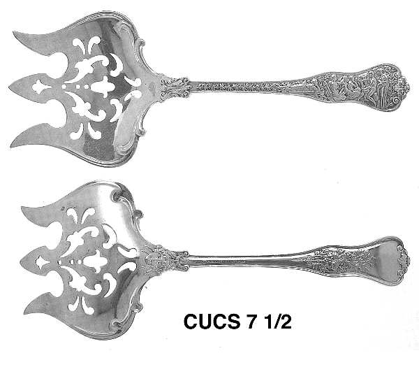 Olympian (Sterling, 1878, No Monograms) Large Cucumber Server