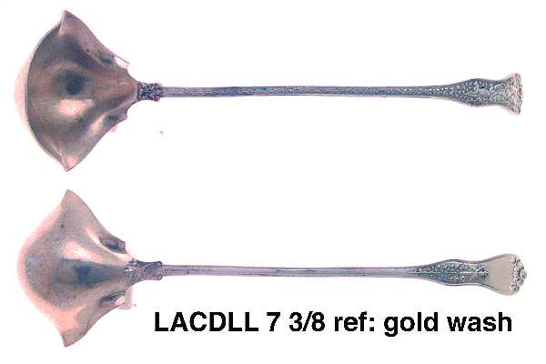 Olympian (Sterling, 1878, No Monograms) Long Double-Lipped Cream Ladle