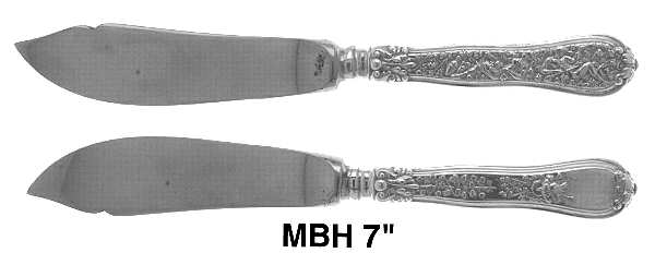 Olympian (Sterling, 1878, No Monograms) Hollow Handle Master Butter Knife