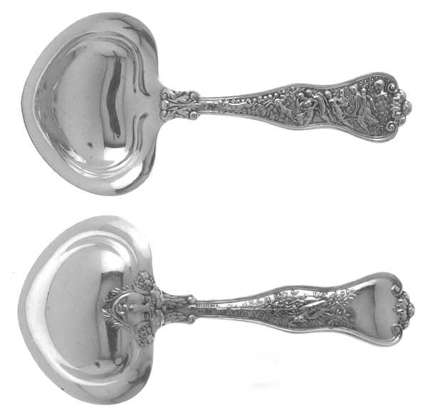 Olympian (Sterling, 1878, No Monograms) Solid Bon Bon Spoon