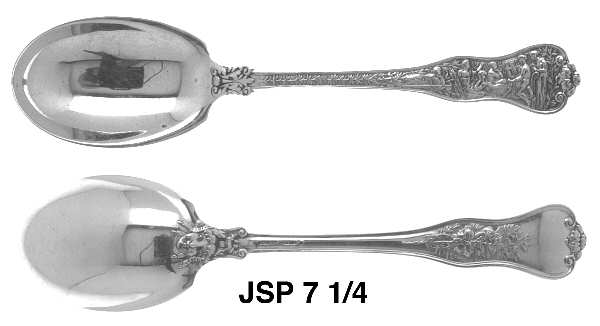 Olympian (Sterling, 1878, No Monograms) Large Jelly Spoon