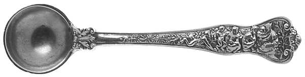 Olympian (Sterling, 1878, No Monograms) Individual Salt Spoon