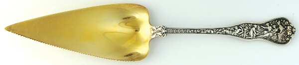 Olympian (Sterling, 1878, No Monograms) Solid Pastry Server